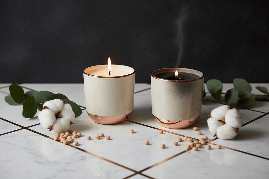 Bougie cire végétale vs paraffine : pourquoi choisir naturel ? - Candle d’Ange