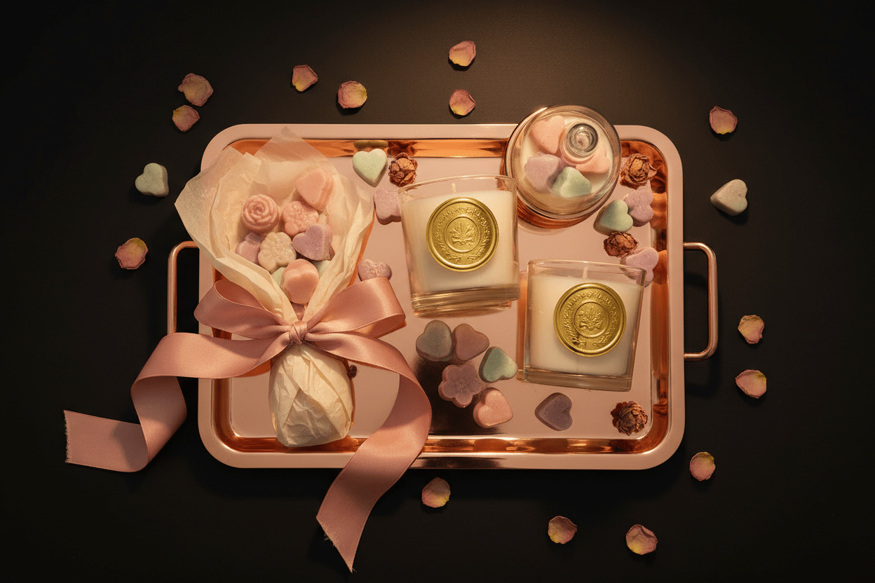 Idées cadeaux bougies artisanales pour femme - Candle d’Ange