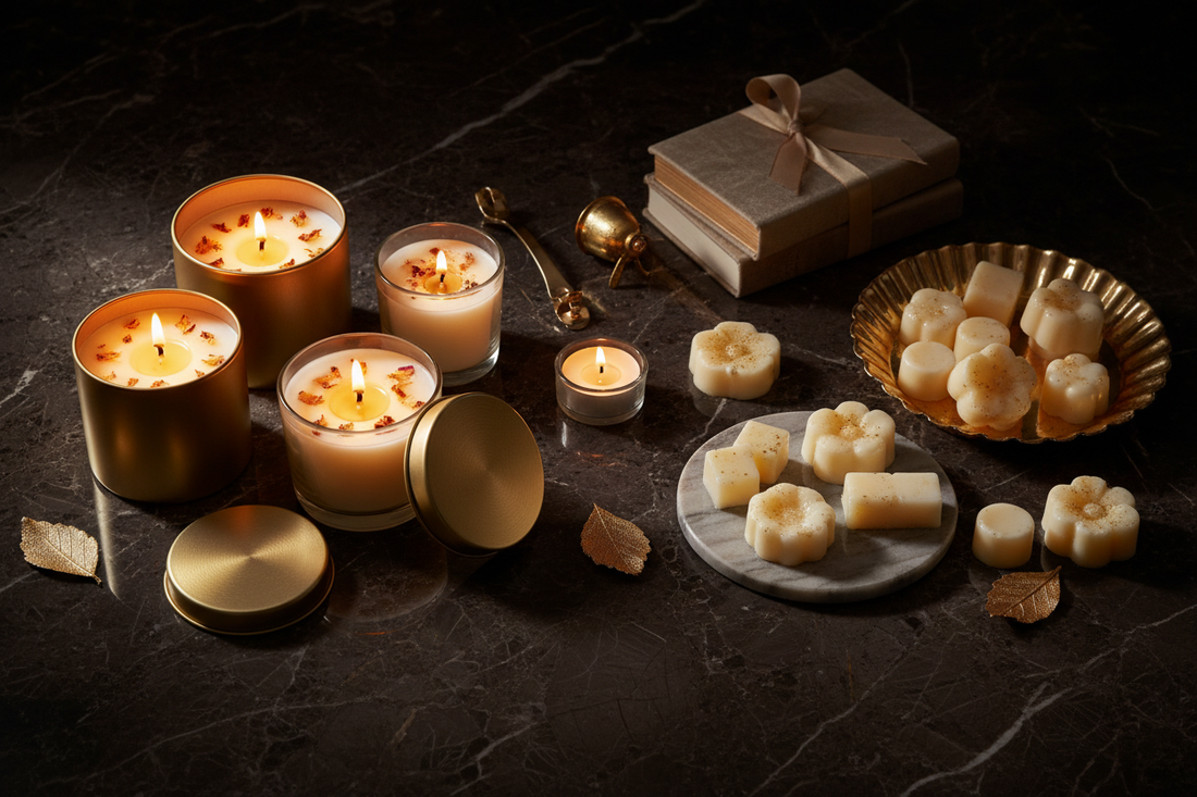 Fondants parfumés vs bougies : quelles différences ?