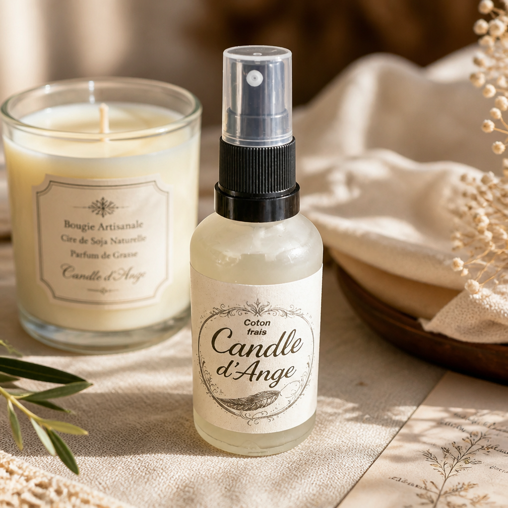 Spray d'ambiance Coton Frais - Candle d'Ange