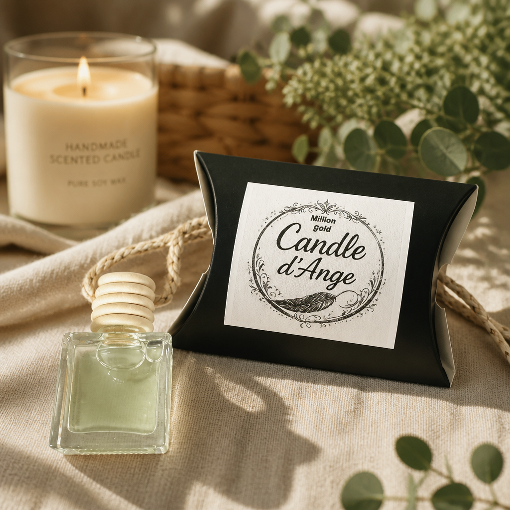 Diffuseur de Voiture Million Gold 10ml - Candle d'Ange