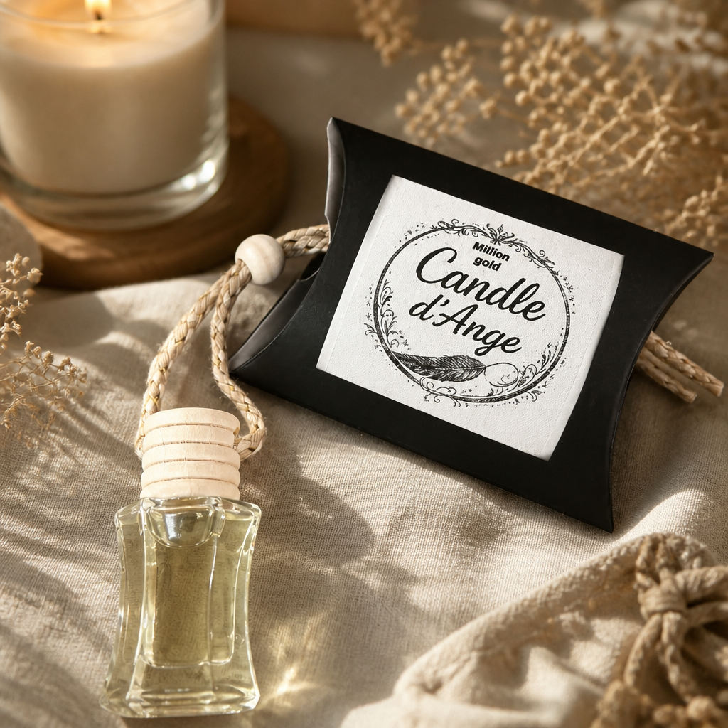 Diffuseur de Voiture Million Gold 8ml - Candle d'Ange