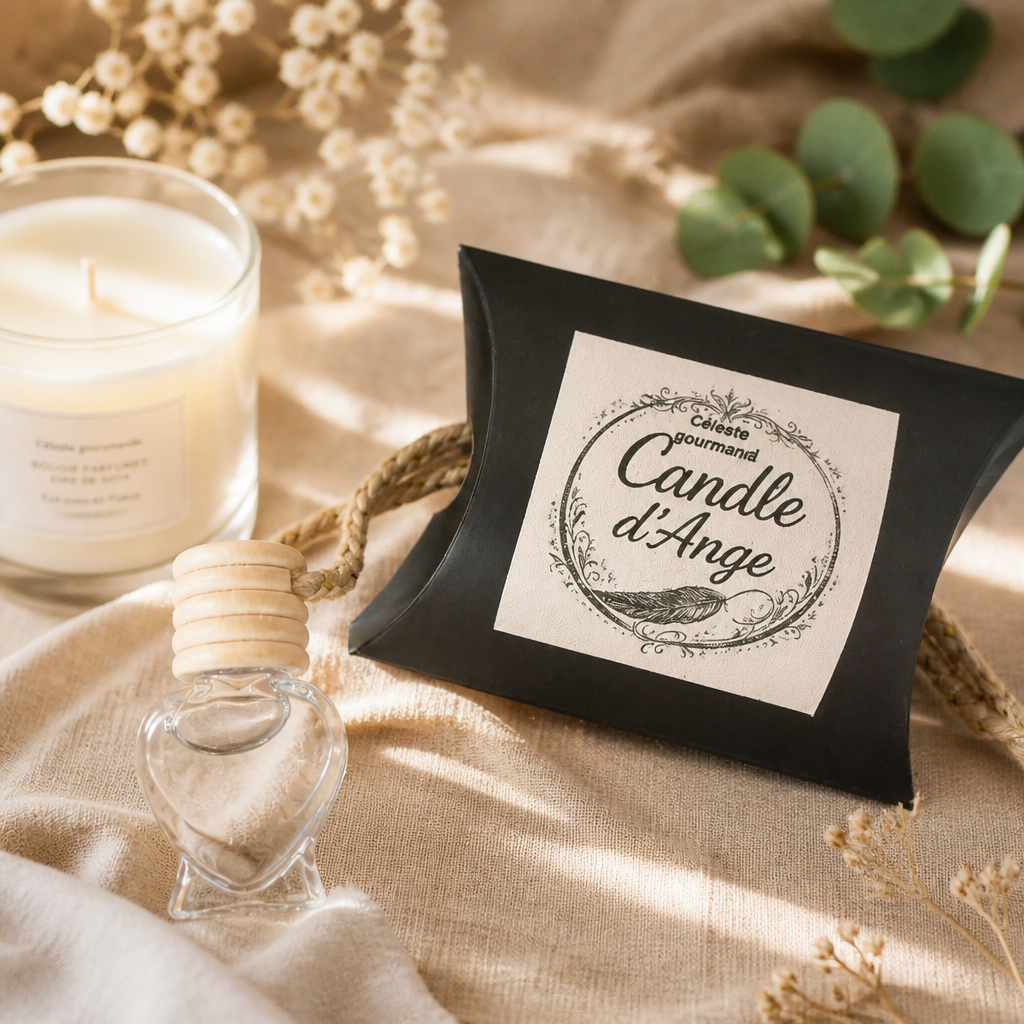 Diffuseur de Voiture Céleste Gourmand 5ml — Parfum Auto Artisanal