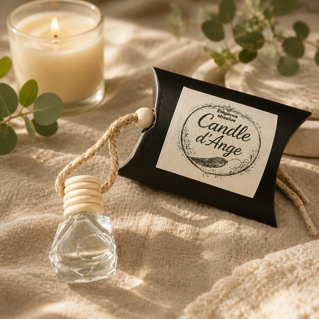 Diffuseur de Voiture Élégance Absolue 7ml - Candle d'Ange