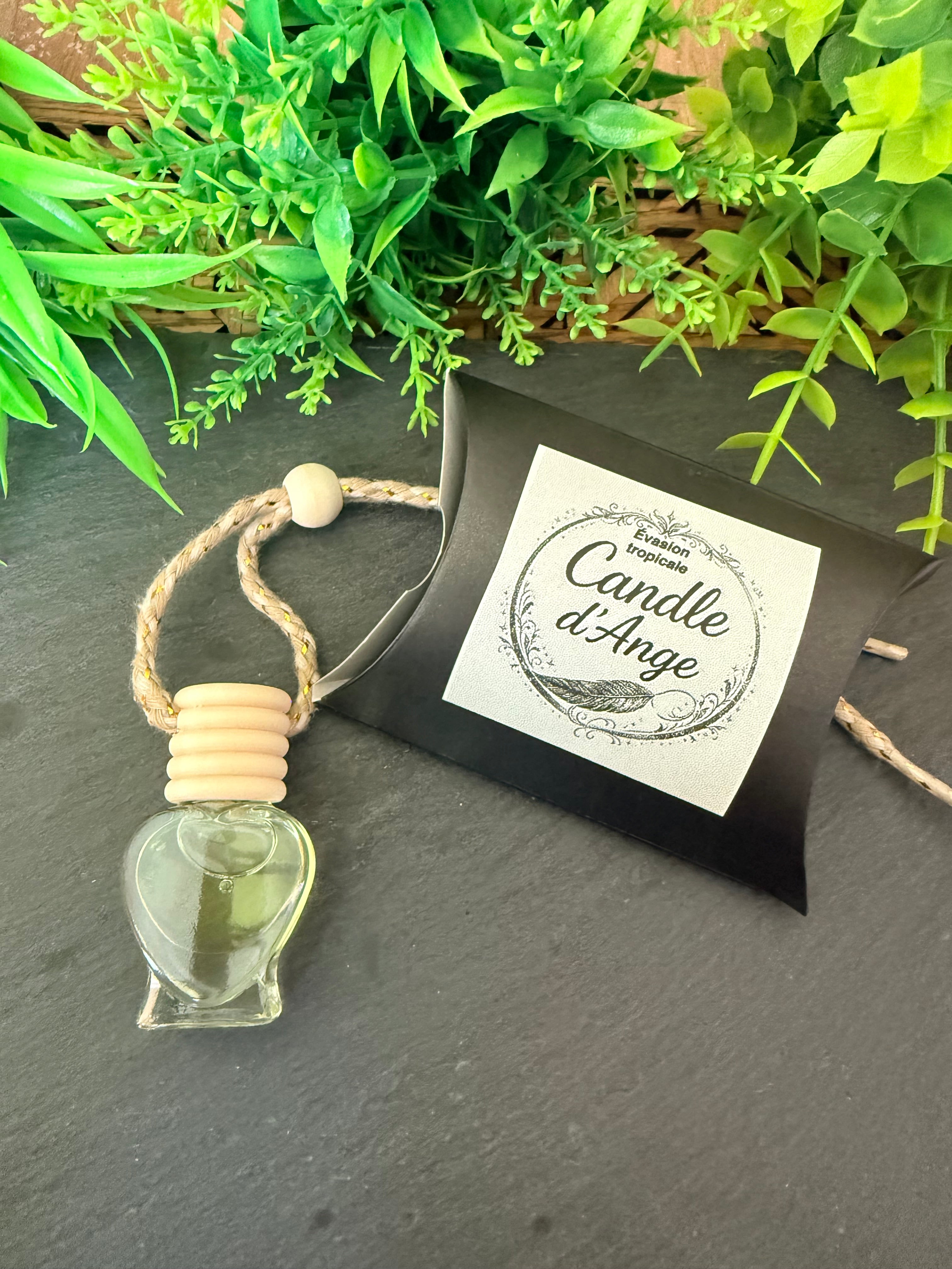  Diffuseur de voiture Évasion Tropicale 5ml inspiration luxe - Candle d'Ange