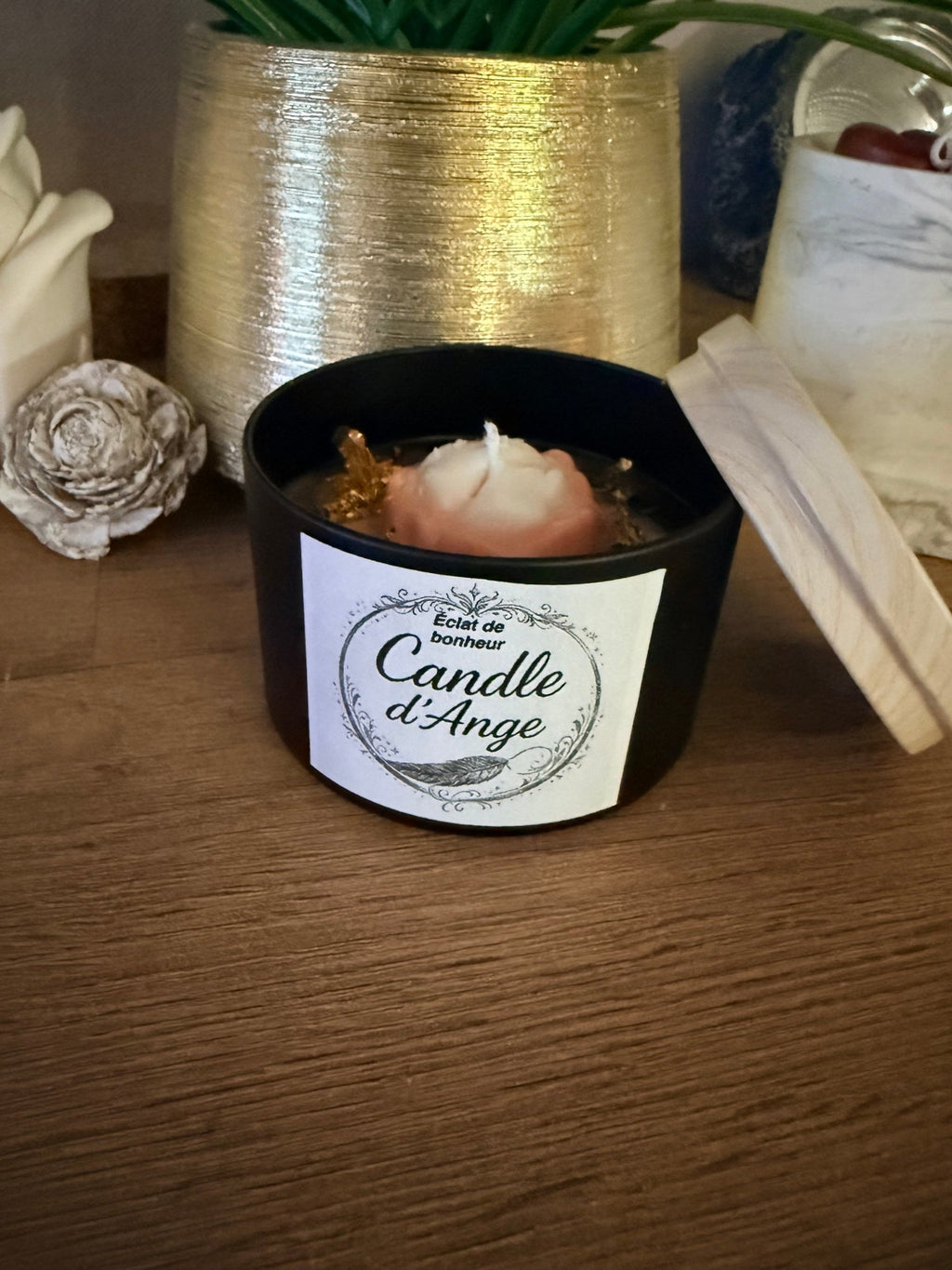 Bougie surprise éclat de bonheur (inspiration) - Candle d’Ange