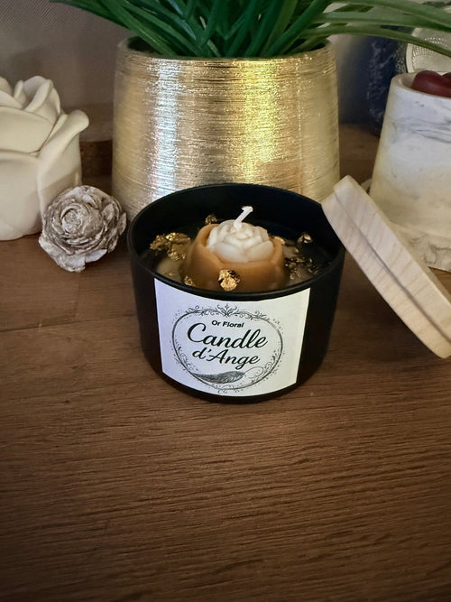 Bougie surprise or floral (inspiration) - Candle d’Ange