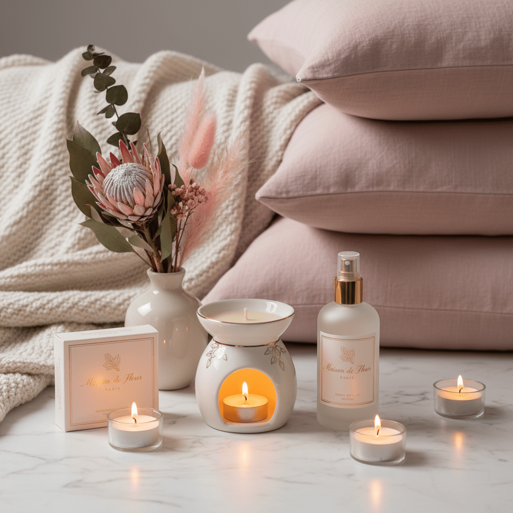Pack Découverte Fée Gourmande — Diffuseur + Spray + Poudre Parfumée - Candle d’Ange