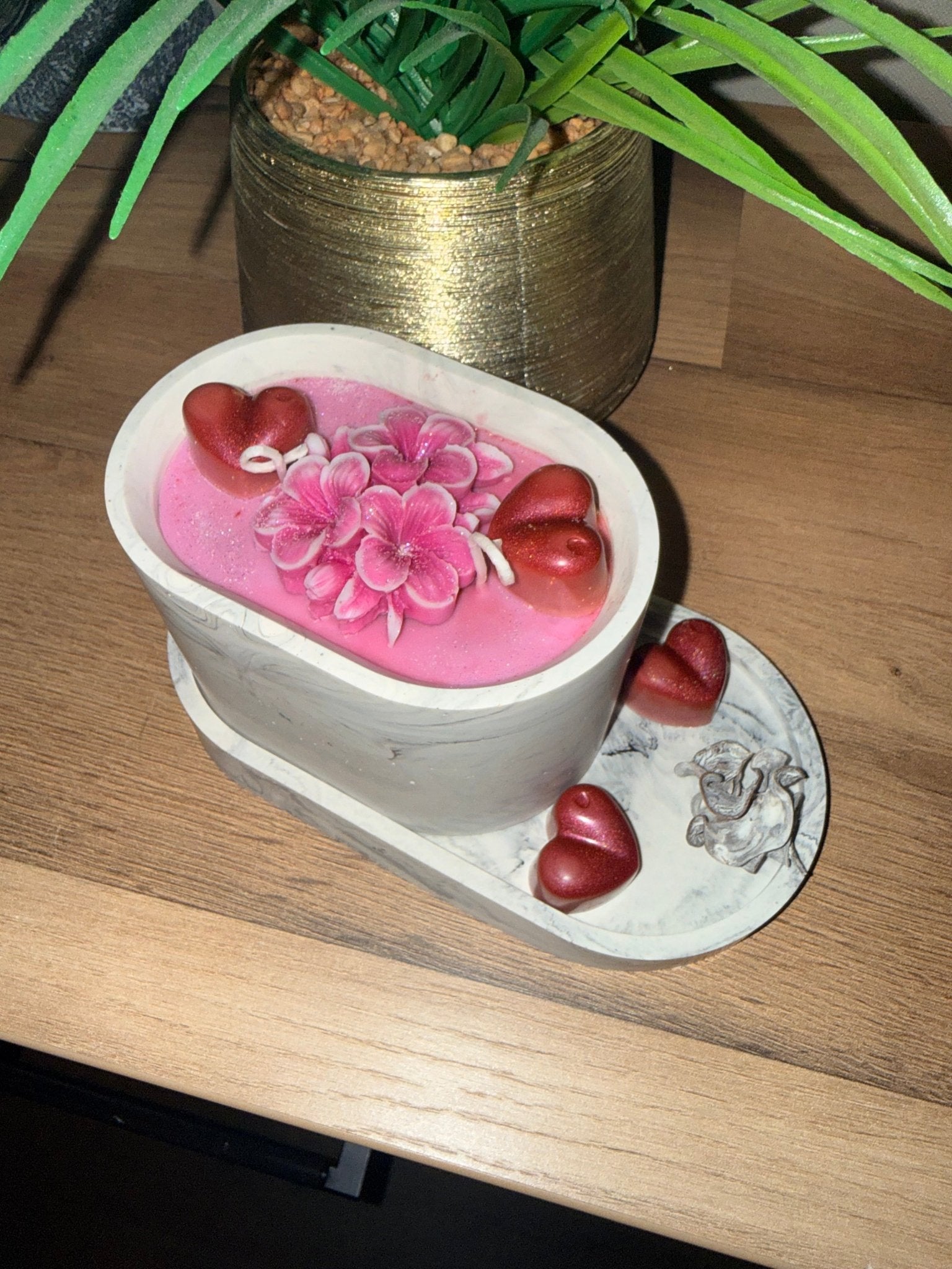 Très grosse bougie céleste gourmand (inspiration) - Candle d’Ange